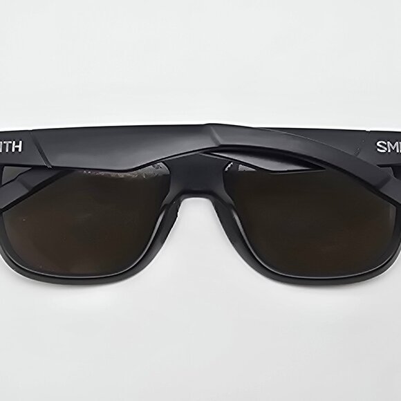 Smith Optics Lowdown Matte Black Frame Polarized CP Brown Lens Sunglasses 56mm - Picture 11 of 16